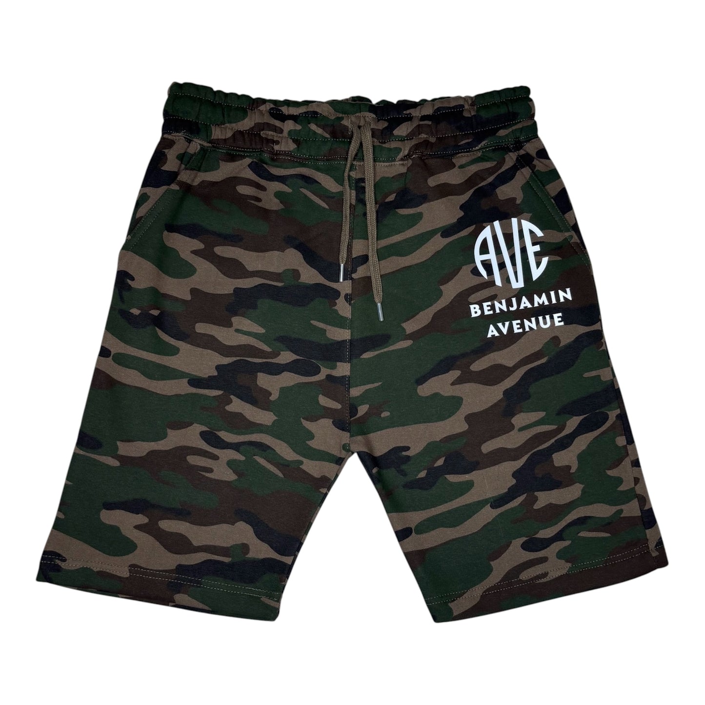 Benjamin Avenue Shorts- Camo