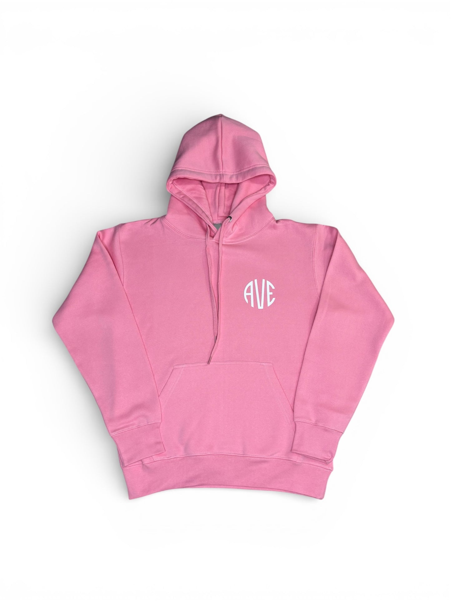 Benjamin Avenue Hoodie-Light Pink